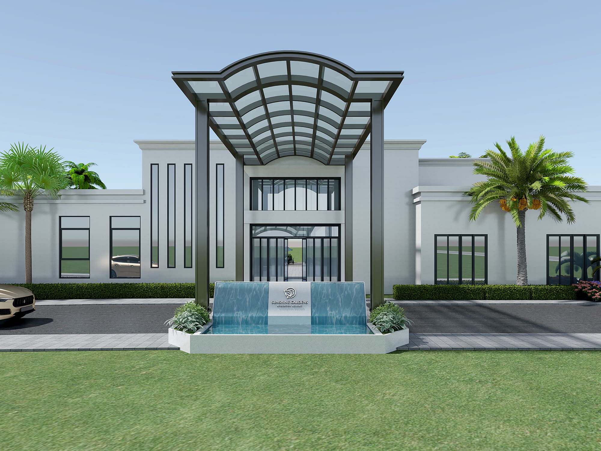 Atherton Resort Facade