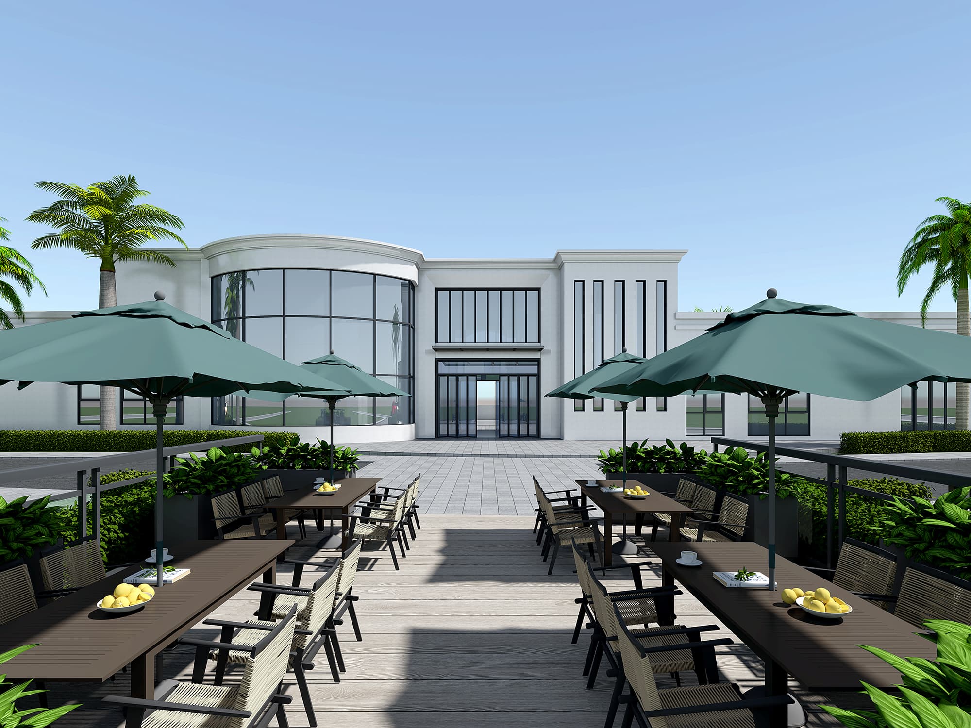 Atherton Resort Outdoor Dining